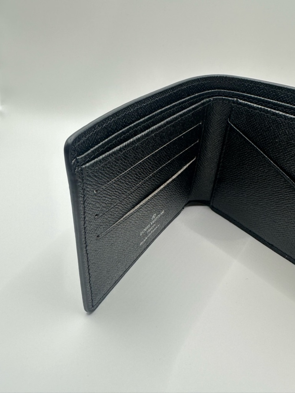 Louis Vuitton Damier Graphite Bifold Wallet Black Gray LV Men’s Leather Slim - Picture 2 of 5